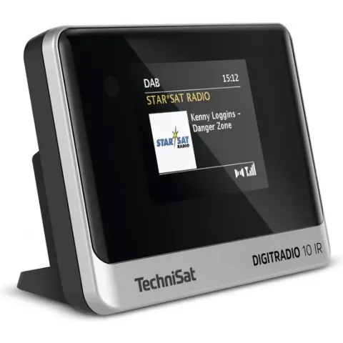 Technisat Digitradio 10 IR radioadapter DAB+, FM, internetradio en bluetooth - zwart