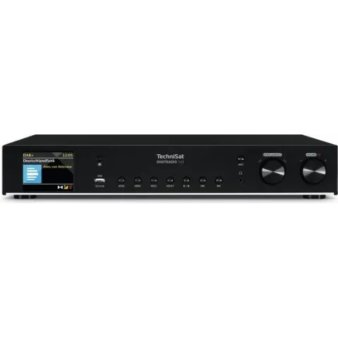 TechniSat DIGITRADIO 143 (V3) - DAB+ en internetradio ontvanger - Bluetooth - Wi-Fi - zwart
