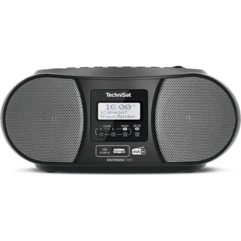 Technisat Digitradio 1990 zwart - DAB+ - FM - CD - Bluetooth