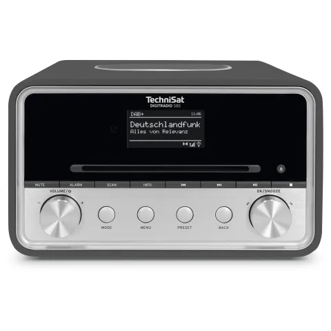 TechniSat Digitradio 586 DAB radio Antraciet