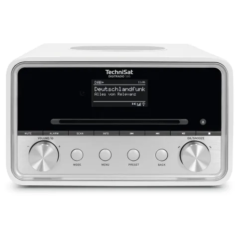 TechniSat Digitradio 586 DAB radio Wit