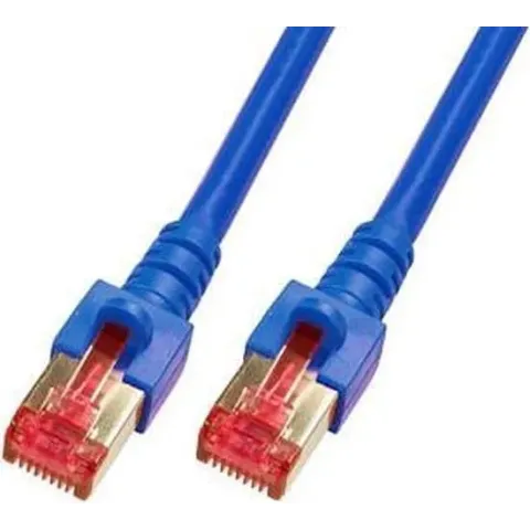 Techtube Pro - Internetkabel S/FTP CAT6 - blauw - 1 meter