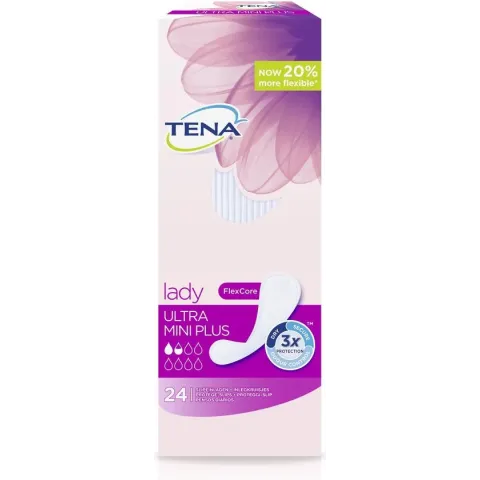 Tena Lady Ultra Mini Plus - 24 stuks - Incontinentie Inlegkruisjes