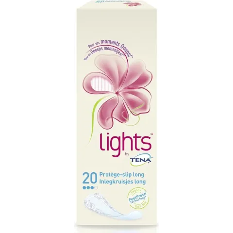 Tena lights inlegkruisjes Long - 20 stuks - Inlegkruisjes