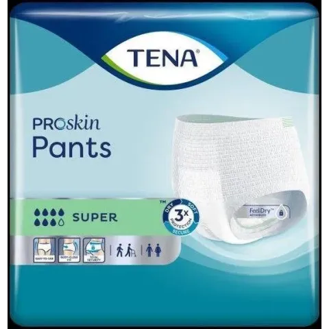 TENA ProSkin Pants Super | Incontinentiebroekje Small 12 stuks