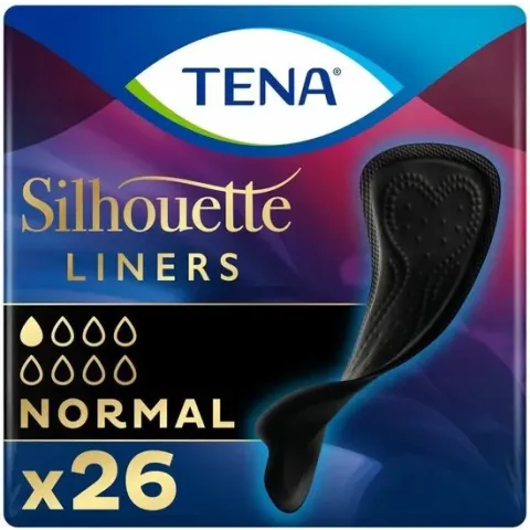 Tena Silhouette Zwart Normal 26 stuks