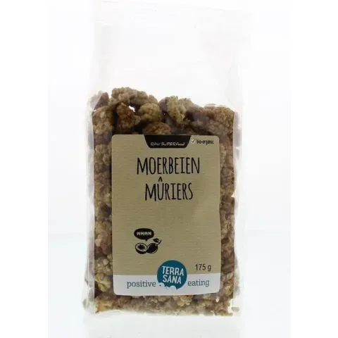 Terr.mulberries wit eko      * 175 gr