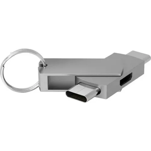 Terratec USB 2.0 Adapter [1x Micro-USB-bus - 1x USB-C stekker] CONNECT C500
