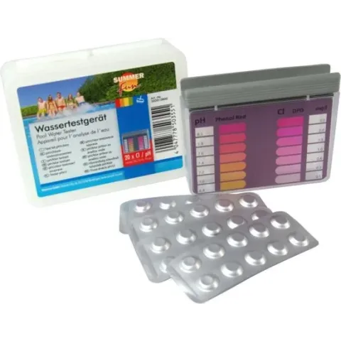 testset chloor en pH - Watertester - zwembad