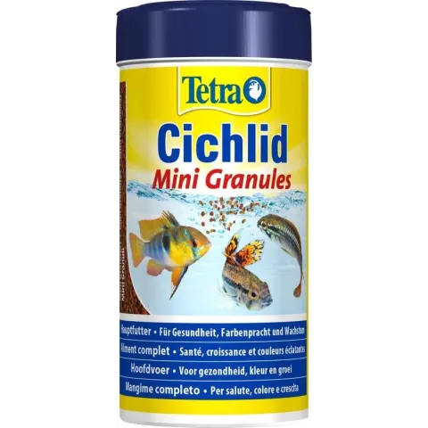 Tetra Cichlid Mini Granules - Vissenvoer - 250 ml