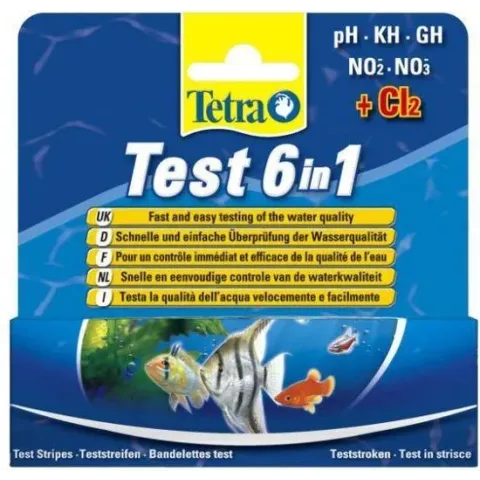 Tetra PH Teststrips 6 in 1 - Teststroken