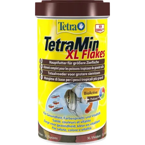 Tetramin XL Bio Active Vlokken Siervissen - Vissenvoer - 500 ml