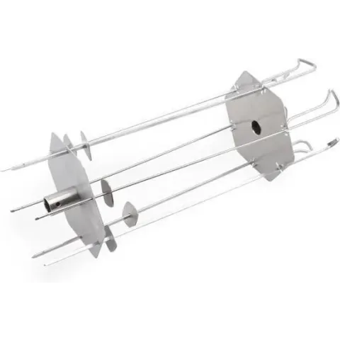The Bastard Rotisserie Skewer Rack - Spiesenset - 6 x 17,5 x 48 cm
