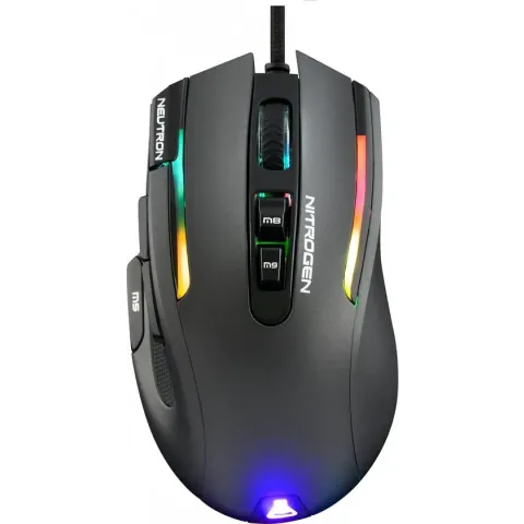 The G-Lab Kult Nitrogen RGB Gaming Muis - 7200 dpi