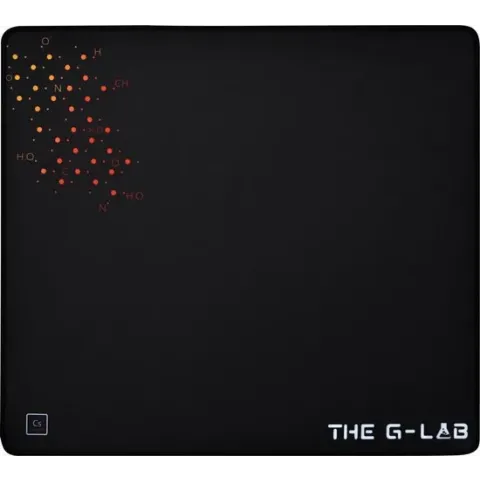 The G-Lab PAD CAESIUM Zwart, Multi kleuren Game-muismat