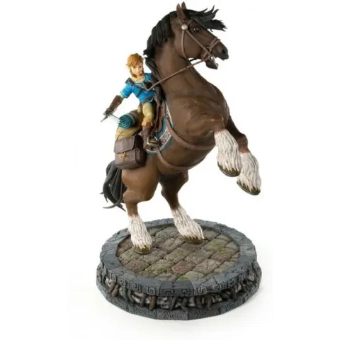 The Legend of Zelda: Breath of the Wild - Link on Horseback Statue Standard Edition (First 4 Figures