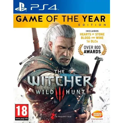The Witcher 3: Wild Hunt - Game of The Year Edition - PS4