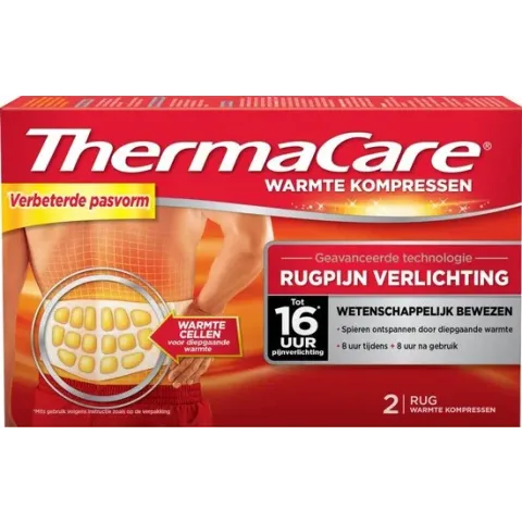 Thermacare - Rugpijn verlichting warmte kompres