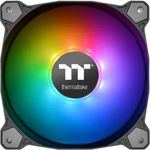 Thermaltake 3x Pure 12 ARGB Sync PC-ventilator Zwart, RGB (b x h x d) 120 x 120 x 25 mm