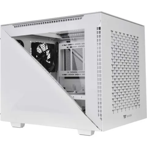 Thermaltake Divider 200 TG Air Snow Micro 2x USB-A 3.2 (5 Gbit/s), USB-C 3.2 (10 Gbit/s), Audio, Window-kit