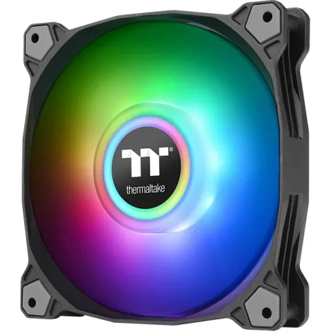 Thermaltake Pure Duo 12 ARGB Sync Radiator Fan 2 stuks, 4-pins PWM fan-connector