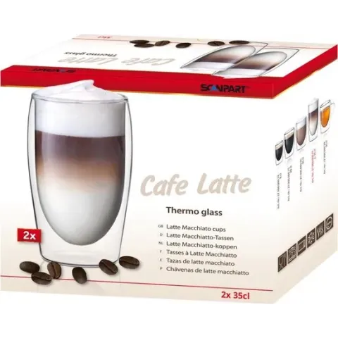 Thermo Cafe Latte Glazen A2 - 35cl