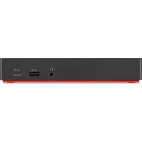 Lenovo 40AS0090EU notebook dock & poortreplicator Bedraad USB 3.0 (3.1 Gen 1) Type-C Zwart