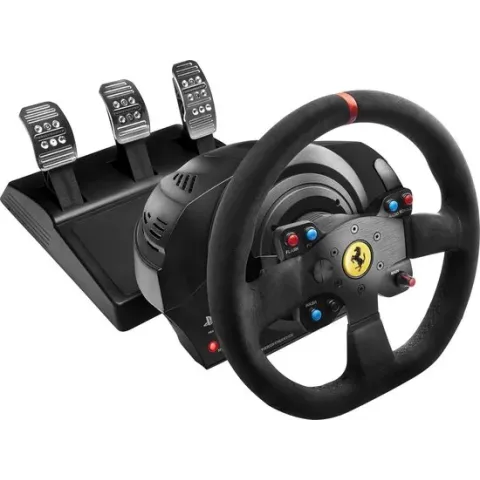 Thrustmaster T300 Ferrari Integral Racestuur - Alcantara Edition - PS4 + PS3 + Windows