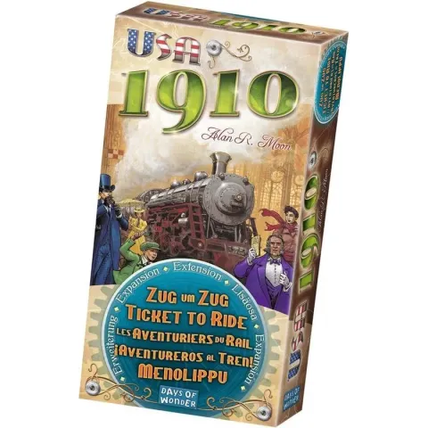 Ticket to Ride USA 1910 - Uitbreiding - Bordspel