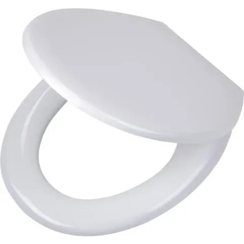 Tiger Pasadena wc-bril - Softclose - Thermoplast - Afklikbaar - Wit