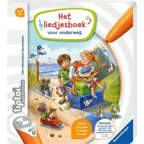 tiptoi® Het Liedjesboek voor onderweg