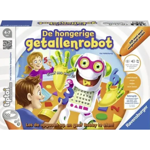 tiptoi® spel De hongerige getallenrobot