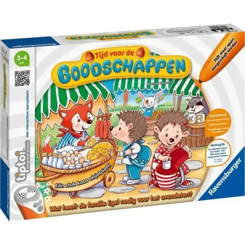 tiptoi® spel Tijd voor de boodschappen