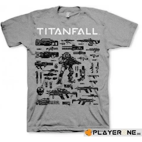 TITAN FALL - T-Shirt CHOOSE YOUR WEAPON (S)