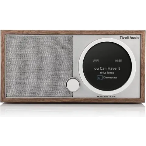 Tivoli Audio -  ModelOneDigitalFM - DAB+GENII - Radio - Walnoot/Grijs