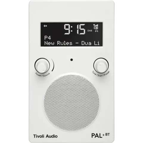 Tivoli Audio - PAL+Bluetooth - Draagbare radio - Wit