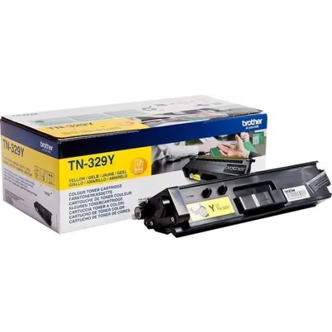 TN-329Y tonercartridge geel extra high capacity 6.000 pagina's 1-pack