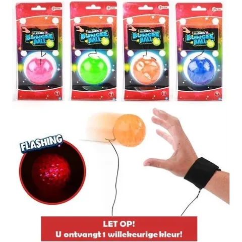 Toi Toys Bungee Ball Ø5cm met licht