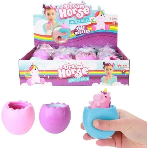 Toi Toys Dream Horse Knijpei pop-out eenhoorn