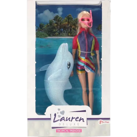 Toi-toys Lauren Tienerpop Met Dolfijn