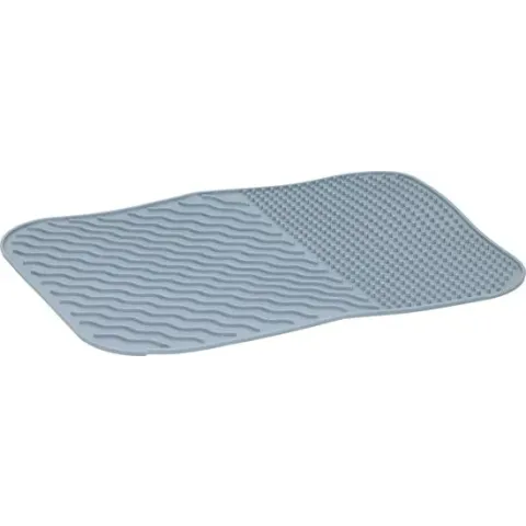 Tom Afdruipmat 34,5 X 26,5 Cm Rubber Grijs