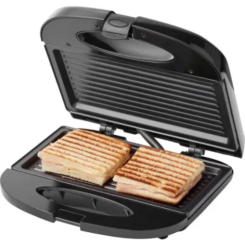 Tomado TGS2000B - Tosti ijzer - Grillplaten - 21,5 x 12 cm - 750 watt - Zwart