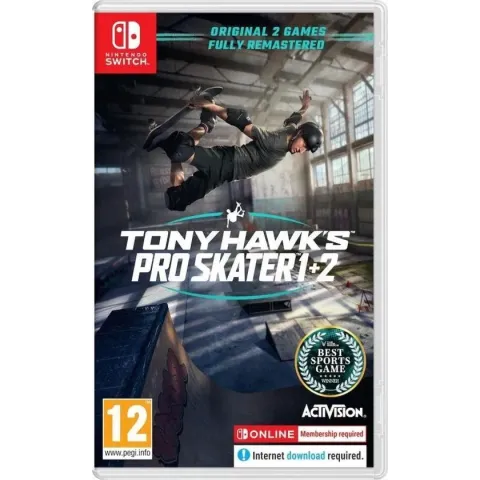Tony Hawk's Pro Skater 1+2 - Switch
