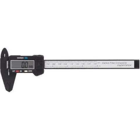 Toolland Digitale Schuifmaat - Groot Display - 150 Mm  - Plastic