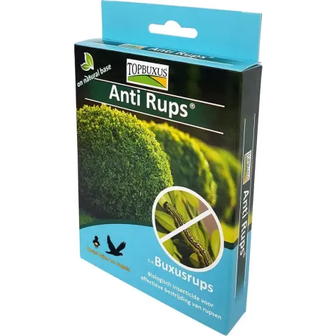 TOPBUXUS Anti Rups (voorheen XenTari) Tegen Buxusrups - voor 200 m² Buxus