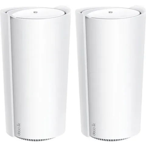 TP-Link Deco XE200 - Mesh WiFi - Tri-band - Wifi 6E -11000Mbps - 2-pack