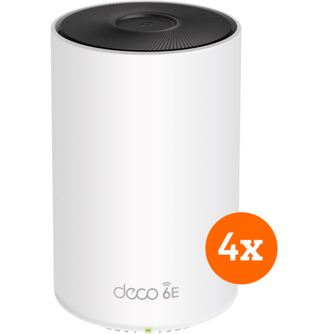 TP-Link Deco XE75 Mesh Wifi 6E (4-pack) - 2022