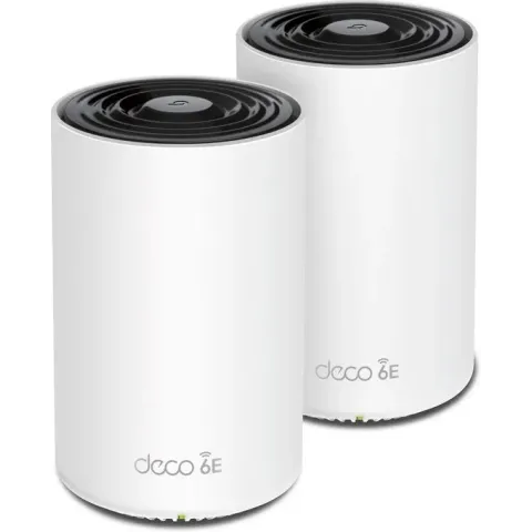 TP-Link Deco XE75 - Mesh WiFi - Tri-band - Wifi 6E - 5400Mbps - 2-pack