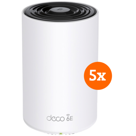 TP-Link Deco XE75 Pro Mesh Wifi 6E (5-pack)