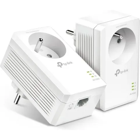 TP-Link TL-PA7017P KIT - Powerline-adapter - Zonder WiFi - 2 Stuks - BE